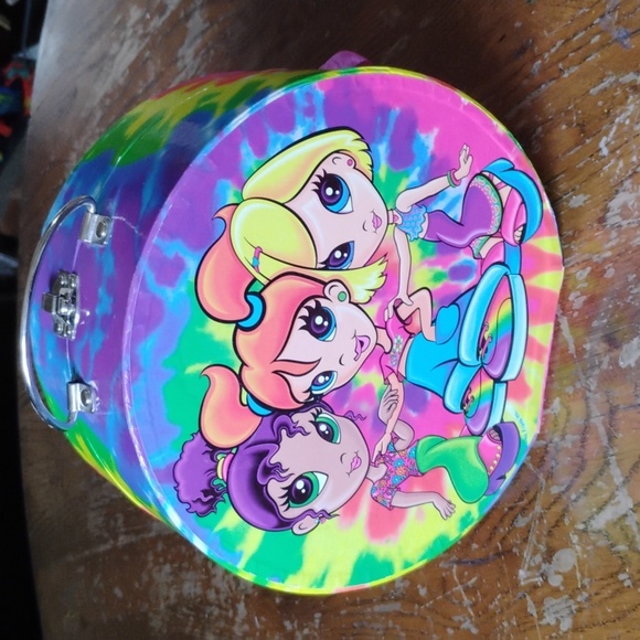 Vintage Lisa Frank Fab Friends Hard Case - Picture 3 of 12